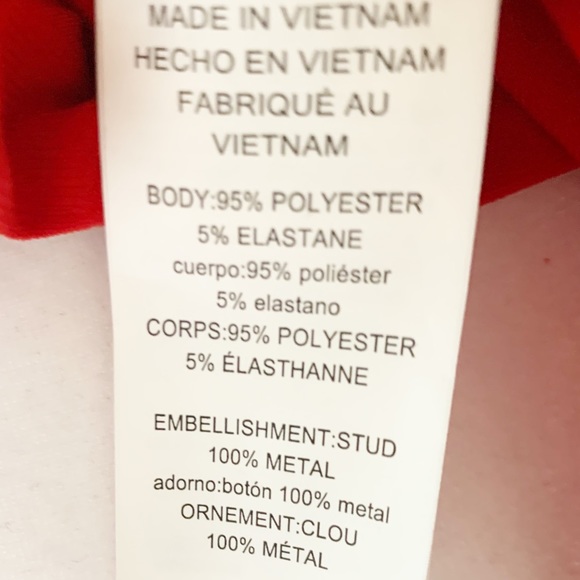 Michael Kors Red Long Sleeve Blouse - Picture 9 of 10